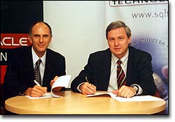 SQL Technology firma contrato para venta de tecnología y aplicaciones Oracle