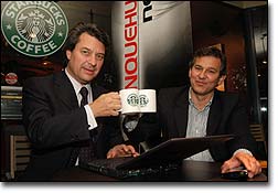 Manquehue Net proporciona conectividad Wi-fi a todo los locales Starbucks