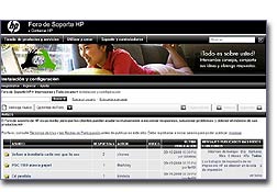HP crea comunidad de soporte en línea