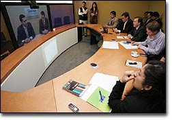 Movistar Empresas presenta telepresencia