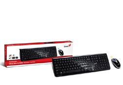 Genius lanza teclado y mouse inalámbrico