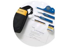 Nuevos limpiadores para fibra óptica IBC OneClick de Fluke Networks