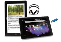 Llega a Chile segunda generación de Tablet Breeze de AOC