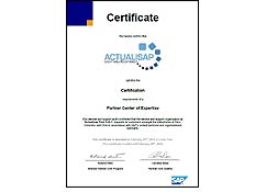 Actualisap recibe certificación como “Centro de Soporte Experto de SAP”