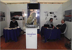 Tesacom presenta servicio de banda ancha satelital en feria Aqua Sur