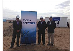 Media Networks inicia construcción de telepuerto en Arica