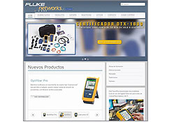 Fluke Network destaca su nuevo website
