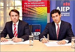 Escuela TIC de AIEP firma convenio con IBM Chile