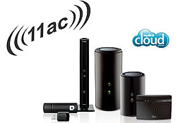 D-Link lanza su línea de Routers y Adaptadores 11AC