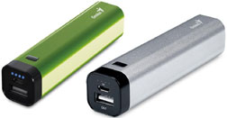 Nuevas baterías de repuesto ultra compactas de Genius