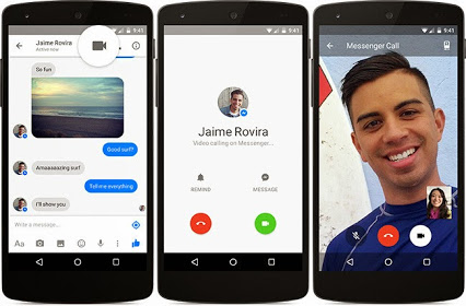 Facebook habilita videollamadas en Messenger