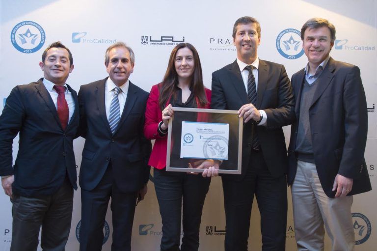 Entel es galardonada en Premio Nacional de Satisfacción de Clientes ProCalidad
