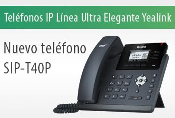 Yealink estrena teléfono SIP-T40P
