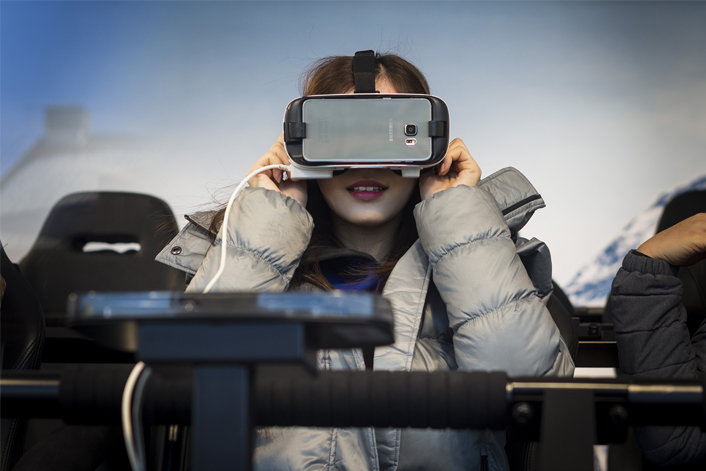 Samsung instalará una montaña rusa virtual en Madrid