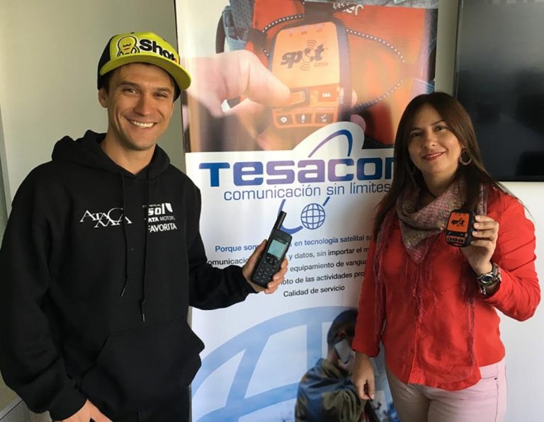 Tesacom apoya nuevamente con tecnología satelital a los hermanos Prohens