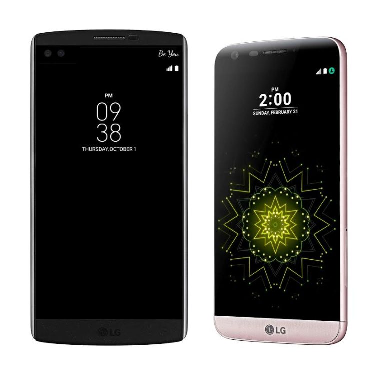 Smartphones LG G5 y V10 son certificados por gobierno de Estados Unidos por su nivel seguridad
