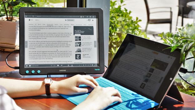 Presentan primer monitor de tinta electrónica para PC