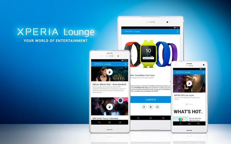 Xperia Lounge de Sony cada día premia a más usuarios