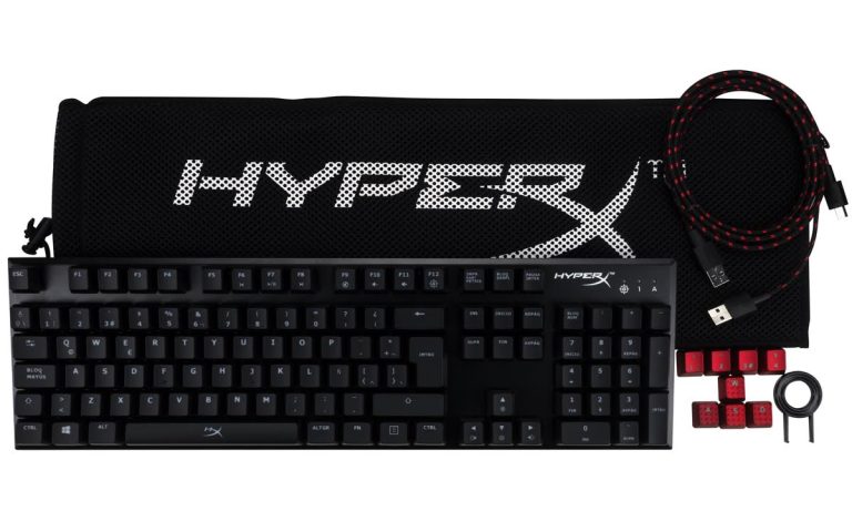 HyperX presenta su primer teclado para videojuegos shooter en primera persona