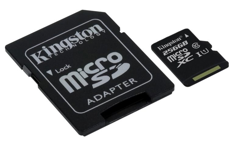 Kingston lanza tarjeta microSDXC Class 10 UHS-I con capacidad de 256GB