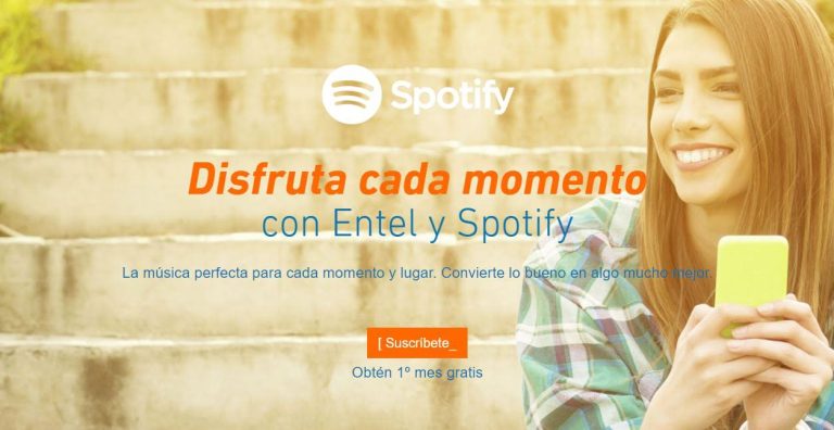 Entel firma acuerdo exclusivo con Spotify para ofrecer su servicio Premium a precio preferencial
