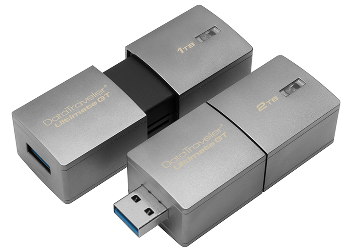 Kingston duplica capacidad de la unidad Flash USB