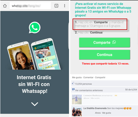 ESET advierte sobre un nuevo engaño en WhatsApp que ofrece Internet gratis sin Wi-Fi