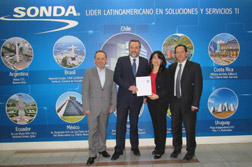 Sonda Chile obtiene categoría Gold Partner HPE