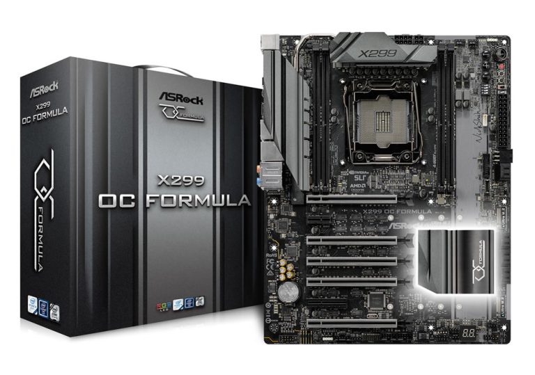 ASRock presenta su motherboard X299 OC Formula