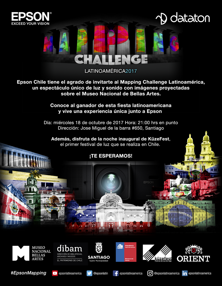 Leggi l'articolo Mapping Challenge Latinoamérica de Epson llega a Chile