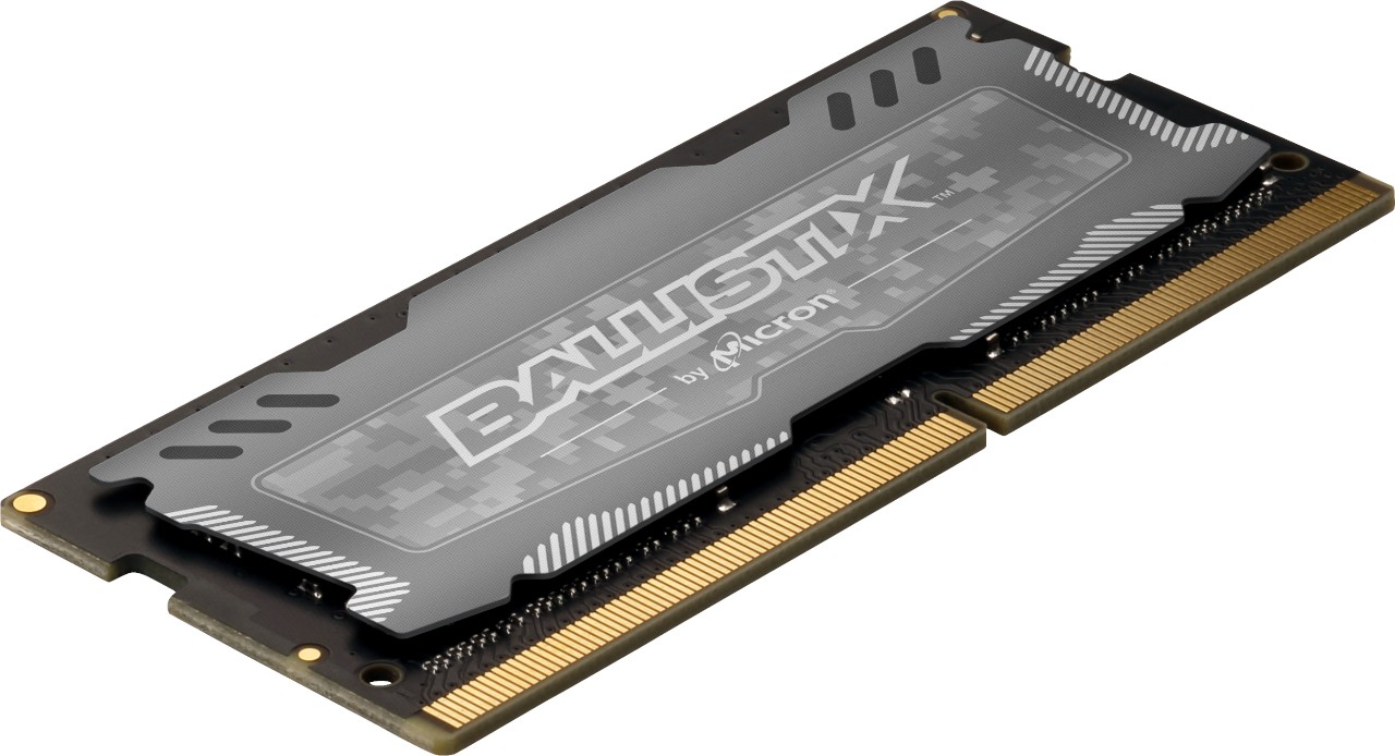 Ya está disponible la memoria para juegos Ballistix Tactical Tracer RGB DDR4