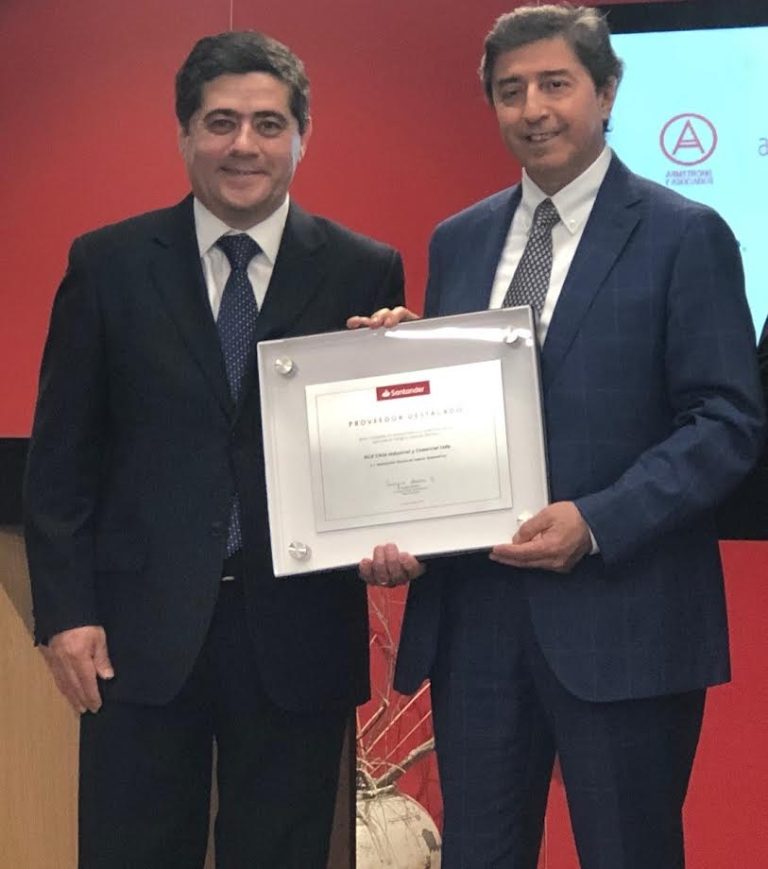 Banco Santander reconoce a NCR Chile