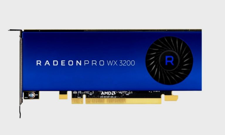 AMD lanza la tarjeta gráfica Radeon Pro WX 3200