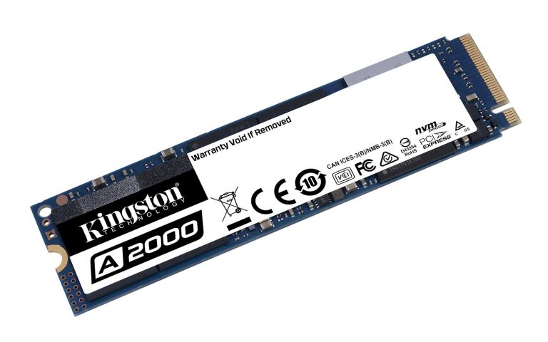 Kingston lanza SSD NVMe PCIe A2000 de próxima generación