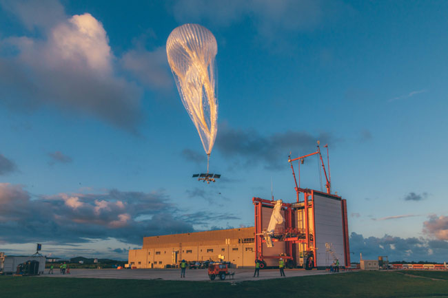 Perú, el primero de la región con internet a través de globos