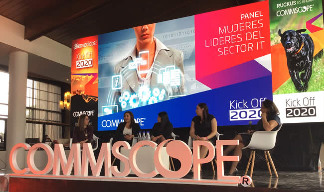 CommScope organiza conversatorio sobre rol de mujeres en la industria TI