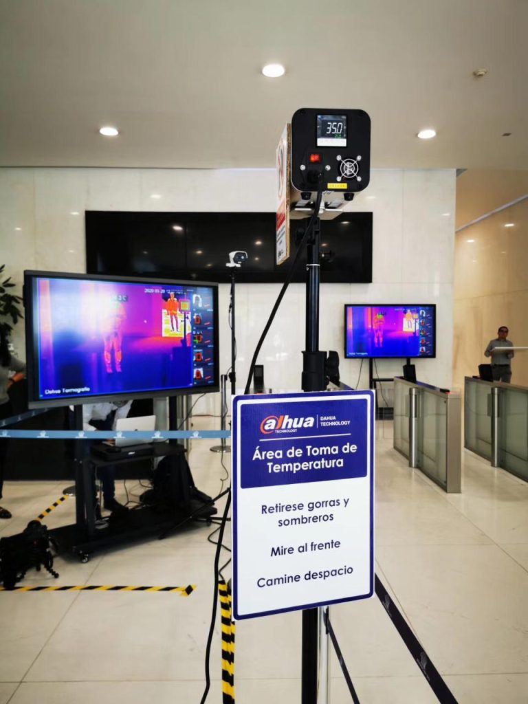 México: ofrecen sistema térmico Dahua para detectar eventuales contagios