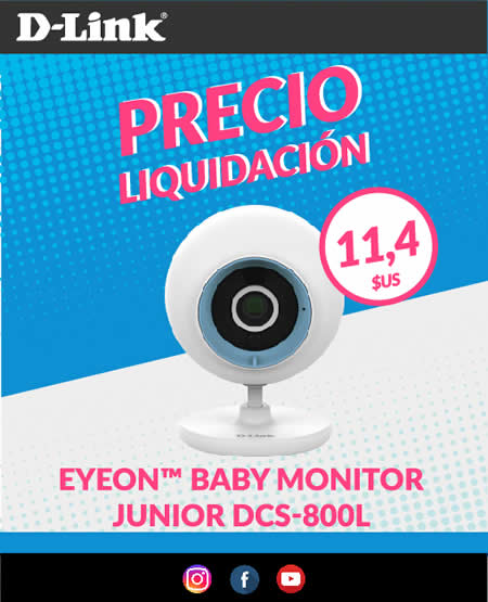 D-Link lanza extraordinaria oferta de cámara a un precio de liquidación