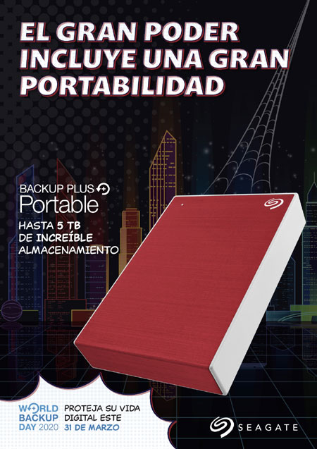Seagate celebra Día Mundial del Respaldo destacando sus productos