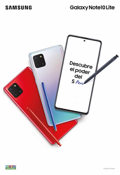 Galaxy S10 Lite y Note10 Lite ya están en Chile