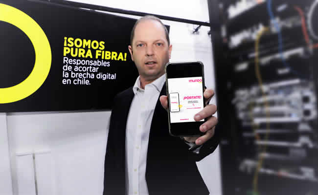Empresa chilena Mundo entra al mercado de la telefonía móvil