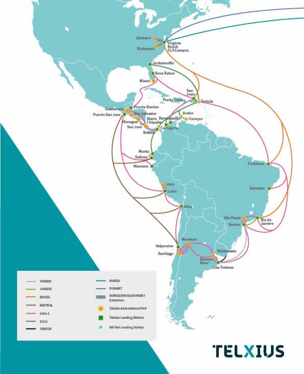 Inauguran nuevo cable submarino que conecta Brasil y Argentina