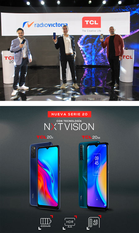 Llegan a Chile nuevos smartphones de TCL con Inteligencia artificial