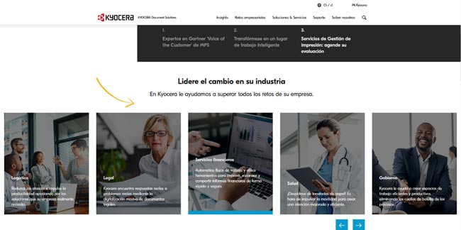 Kyocera Chile potencia su posicionamiento en el mercado de impresión con nueva web