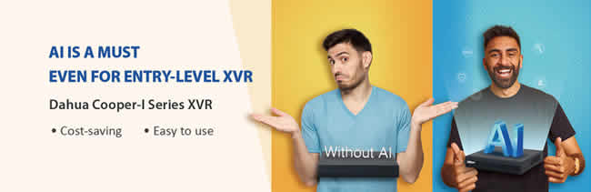 Dahua Cooper-I Series XVR: Un XVR de nivel de entrada potenciado con IA