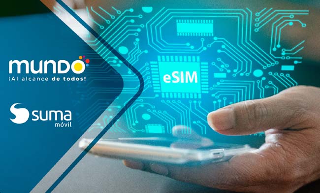Plataforma de SUMA Móvil permite a Mundo Pacífico ofrecer servicio eSIM
