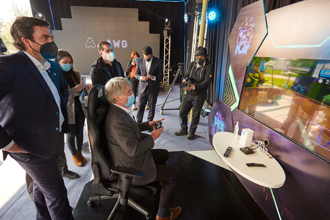 MTT y Entel realizan Demo Gaming con tecnología 5G