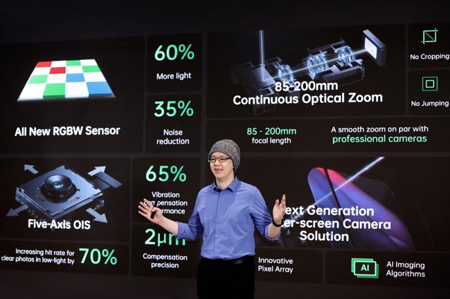 OPPO presenta múltiples tecnologías innovadoras de imagen