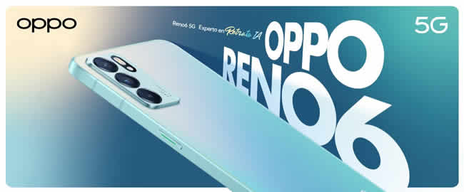 OPPO presenta en Chile OPPO Reno6 5G