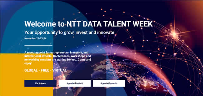 NTT DATA Talent Week reúne a emprendedores tecnológicos en Madrid